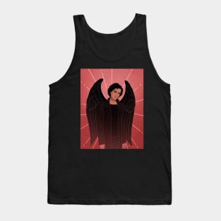 Black Winged Armand Tank Top